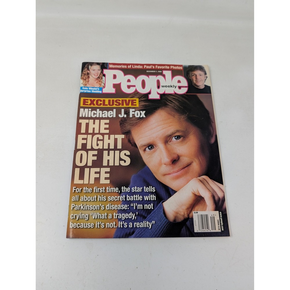 People Magazine 1998 Michael J Fox Paul McCartney Kate Winslet Luciano Pavarotti